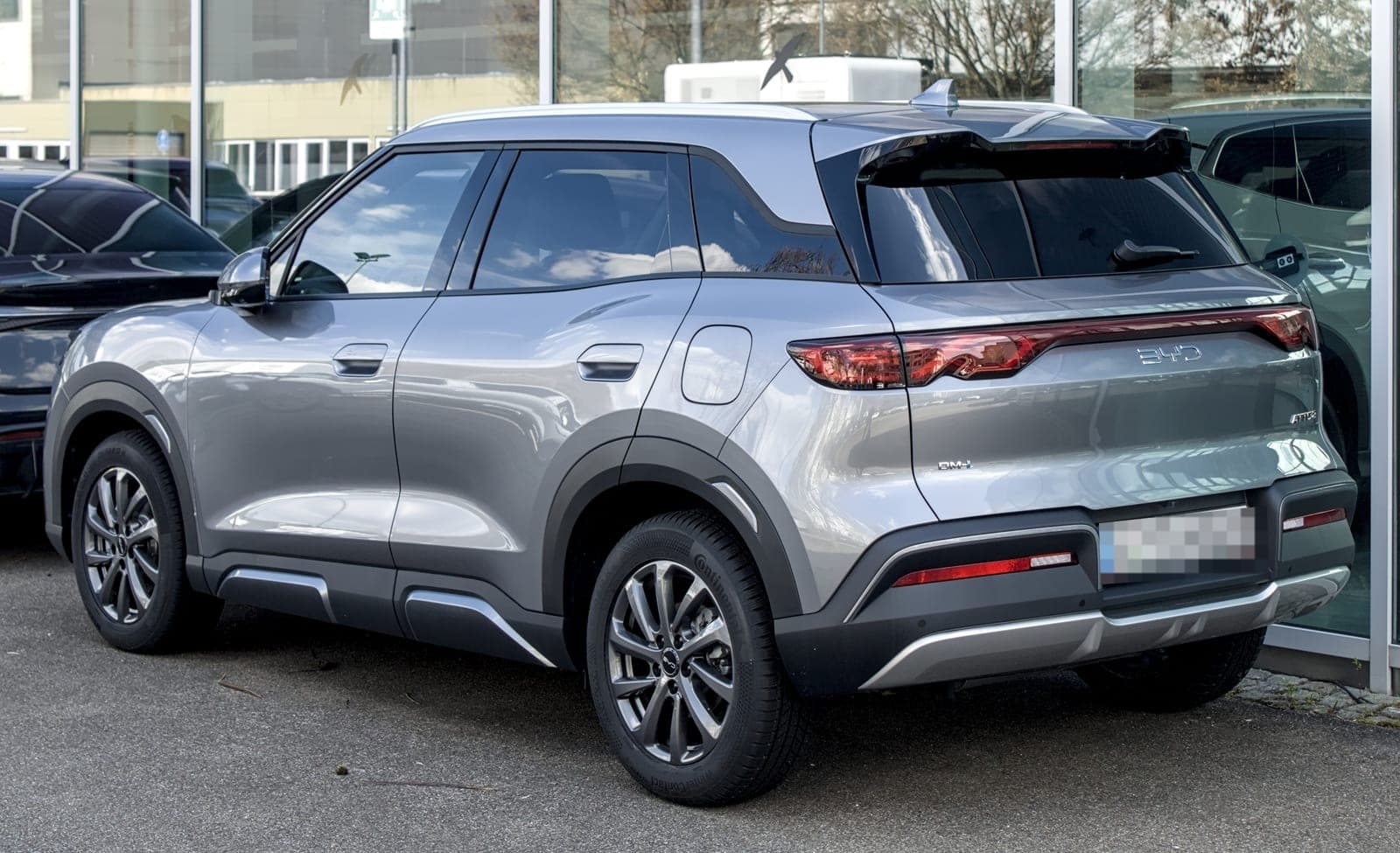BYD Atto 2 DM-i, vista posteriore