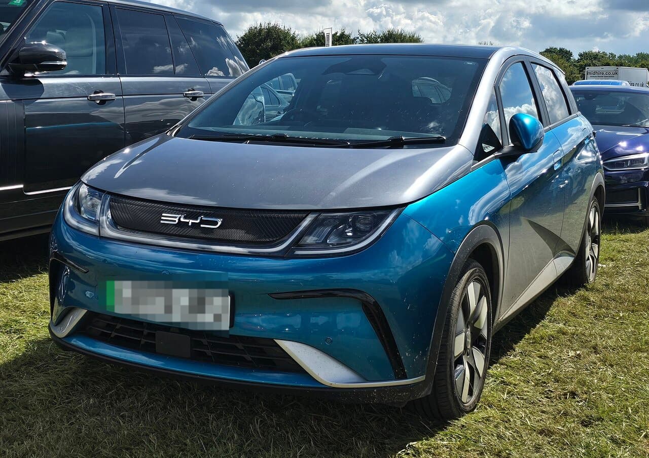 BYD Dolphin, esterno al Goodwood Festival of Speed
