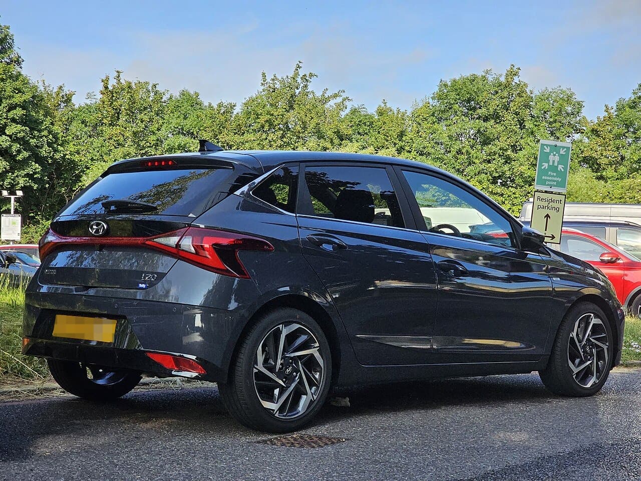 Hyundai i20, posteriore
