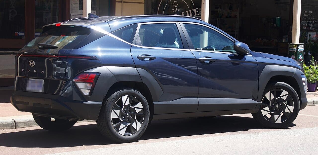 Hyundai Kona, posteriore