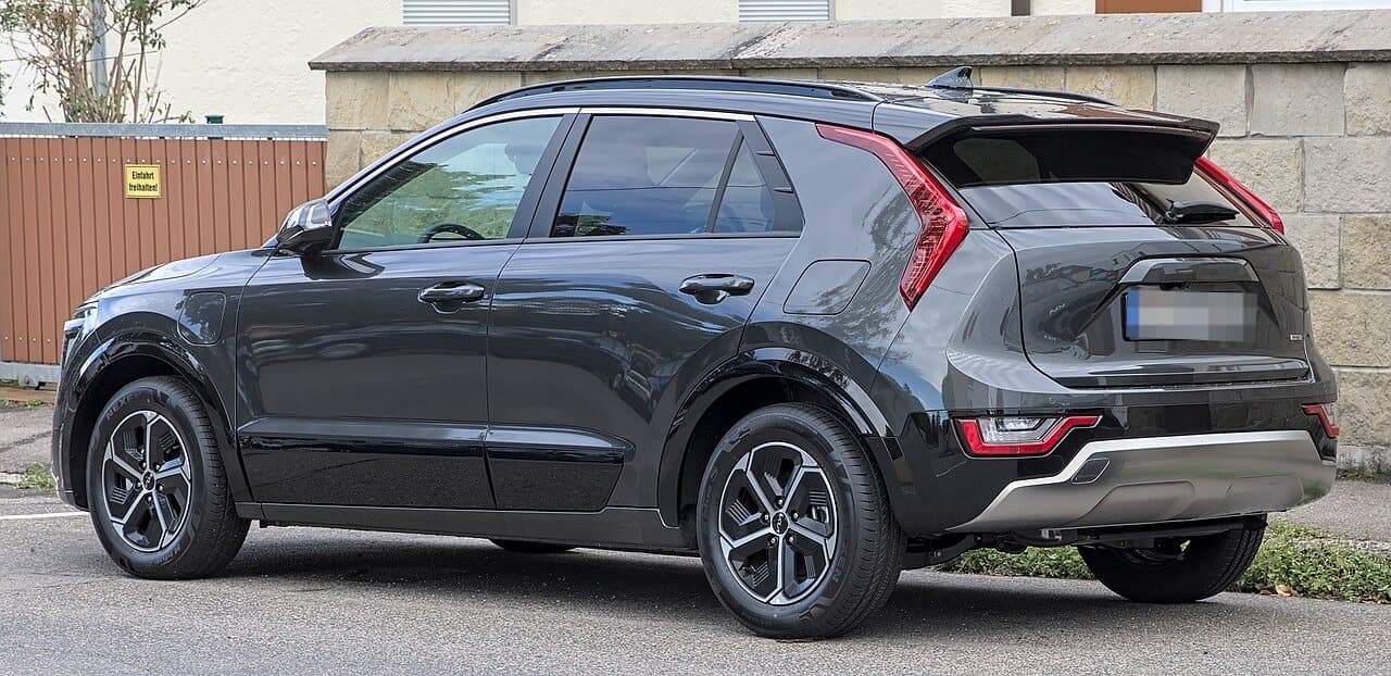 Kia Niro, posteriore