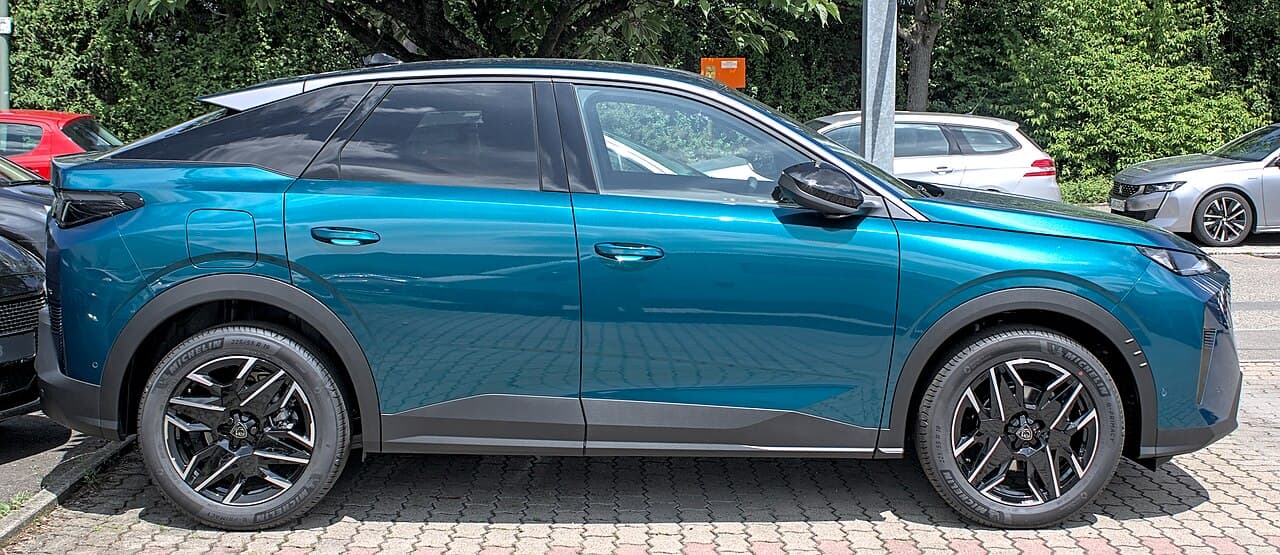 Peugeot 3008, laterale
