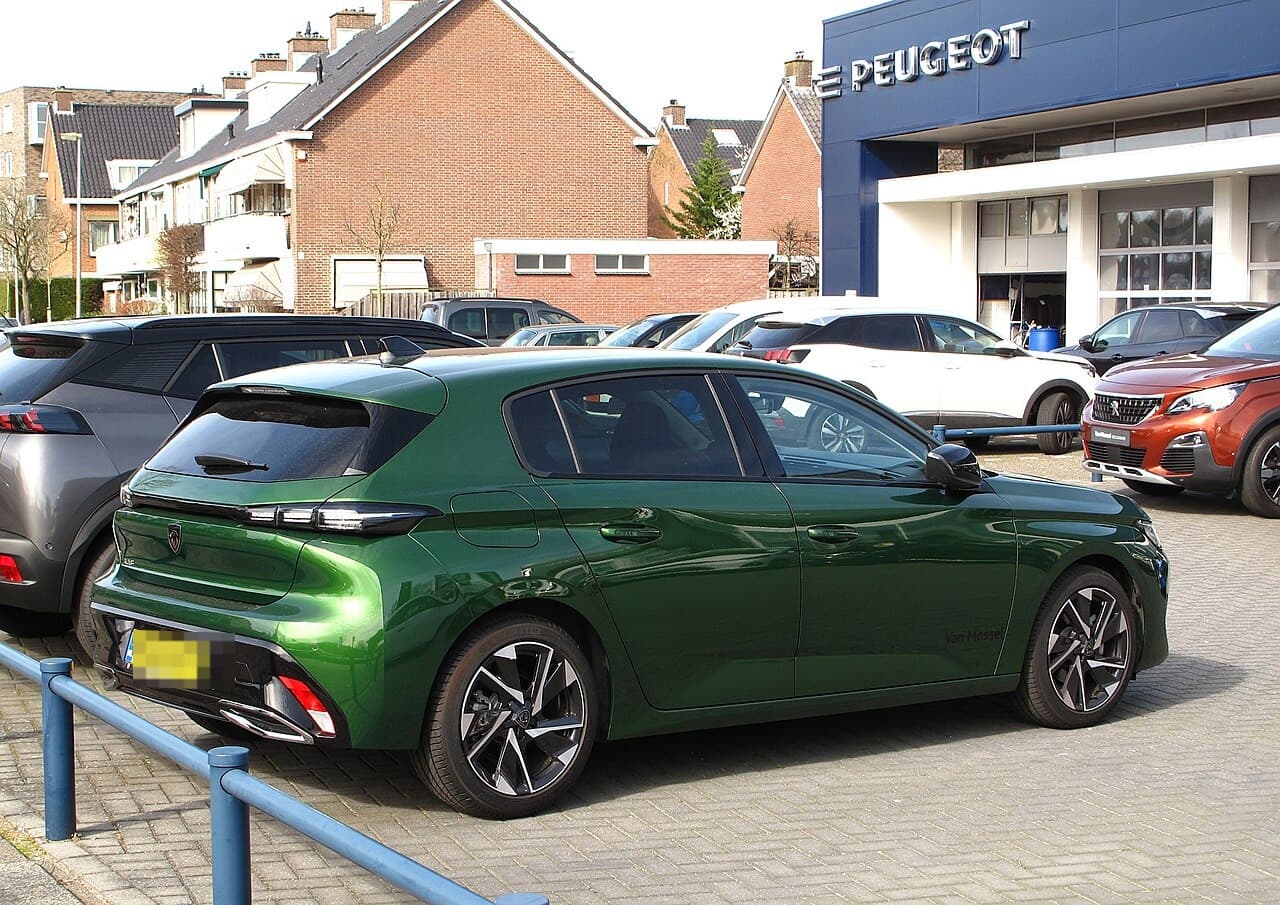 Peugeot 308, posteriore