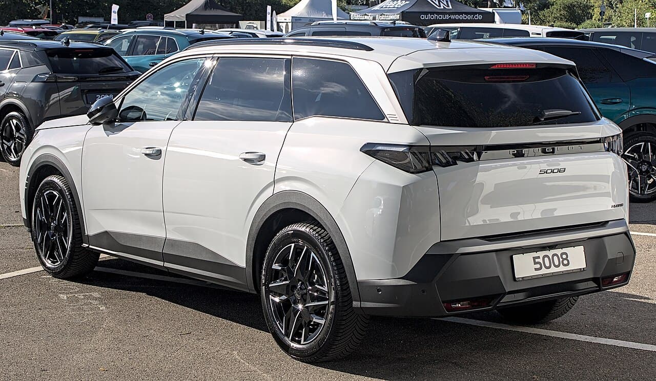 Peugeot 5008, laterale