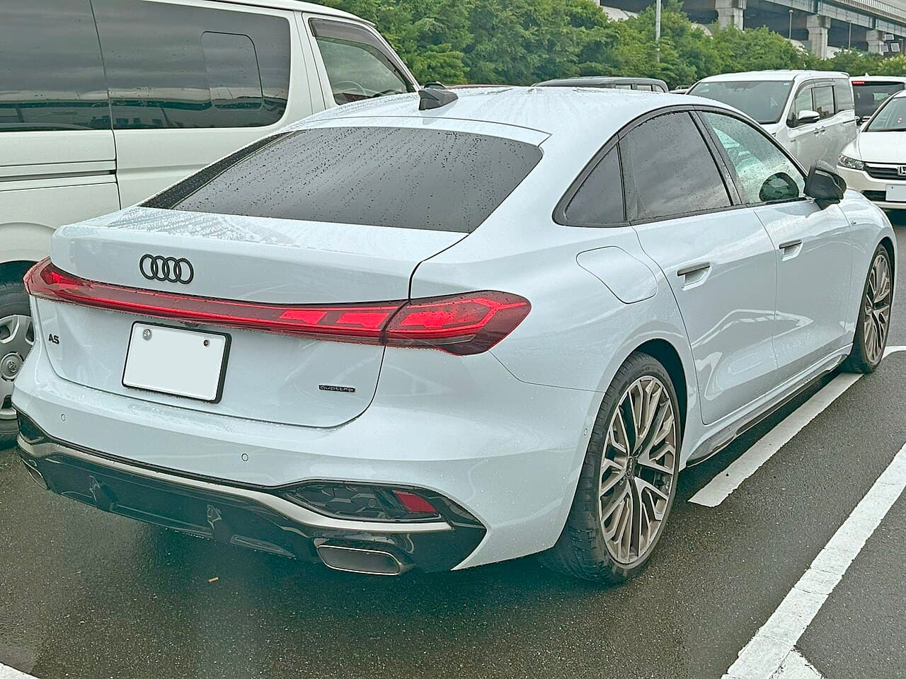 Audi A5, posteriore