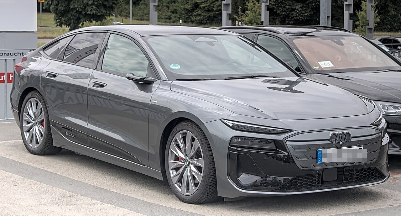 Audi A6 e-tron, laterale