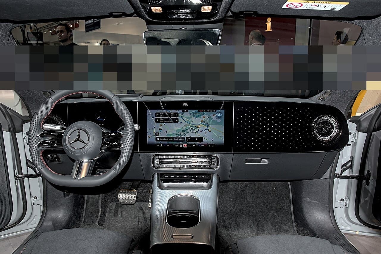 Mercedes CLA Elettrica, abitacolo