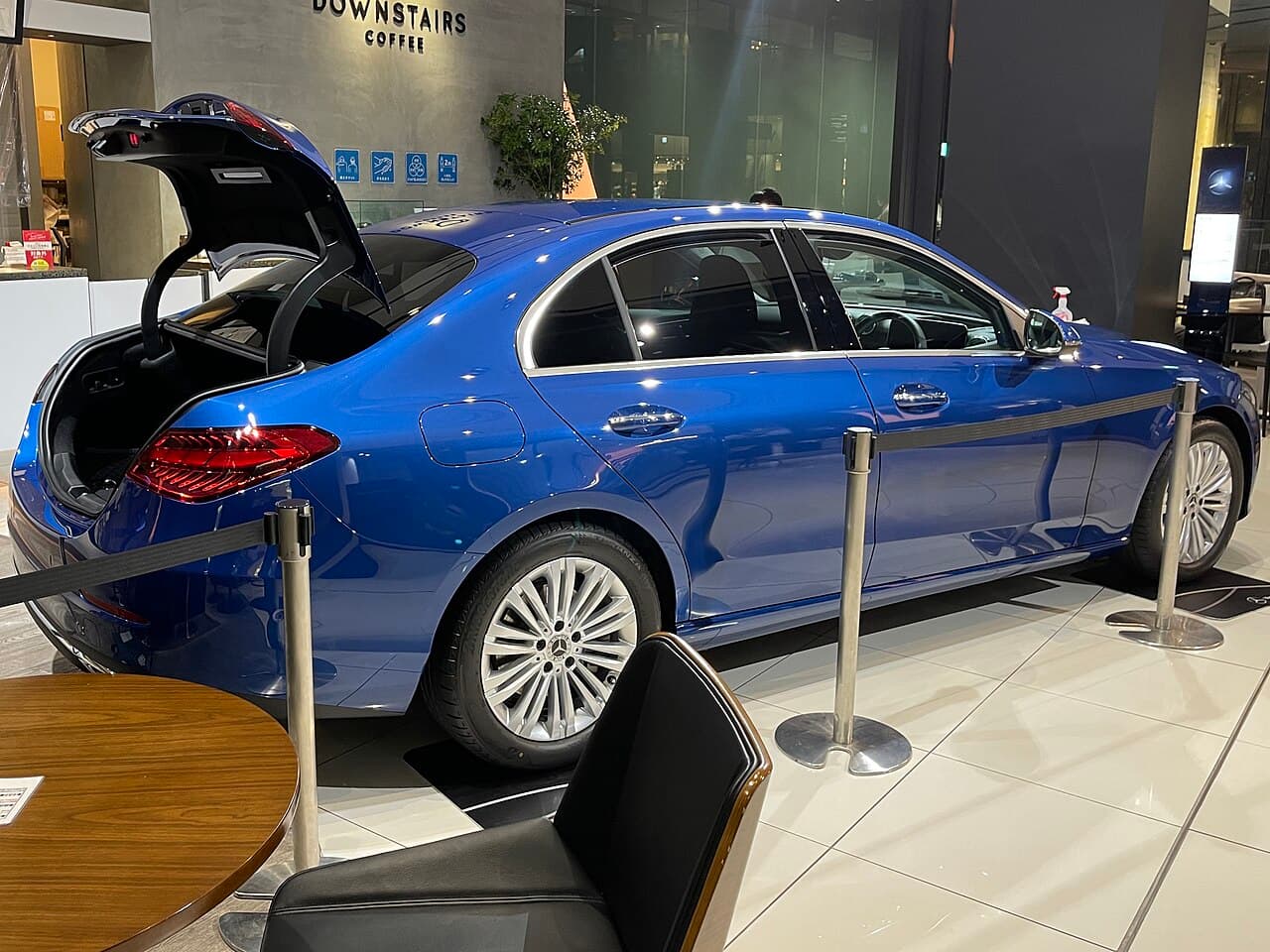 Mercedes Classe C, posteriore