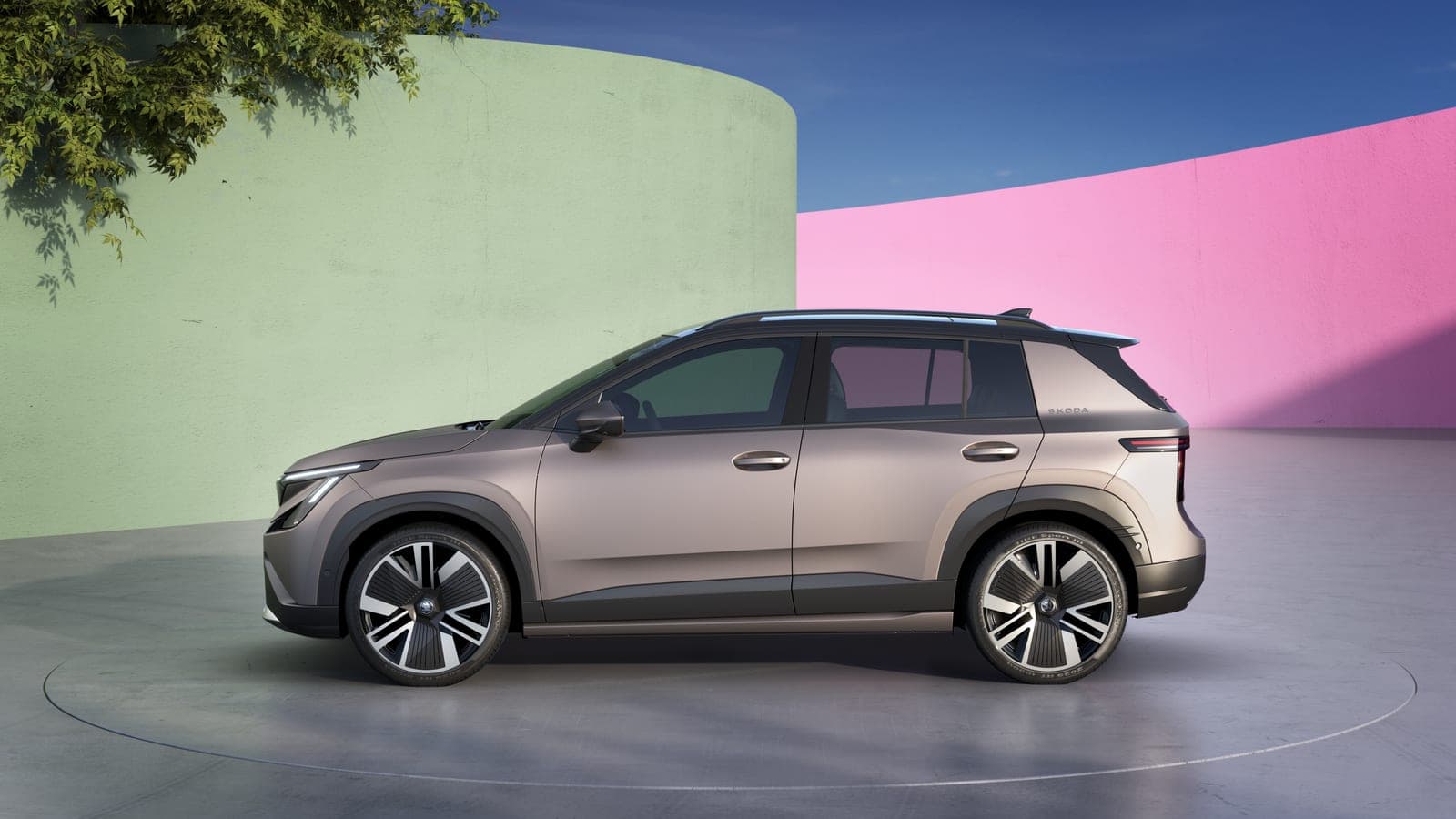 Škoda Epiq, vista laterale