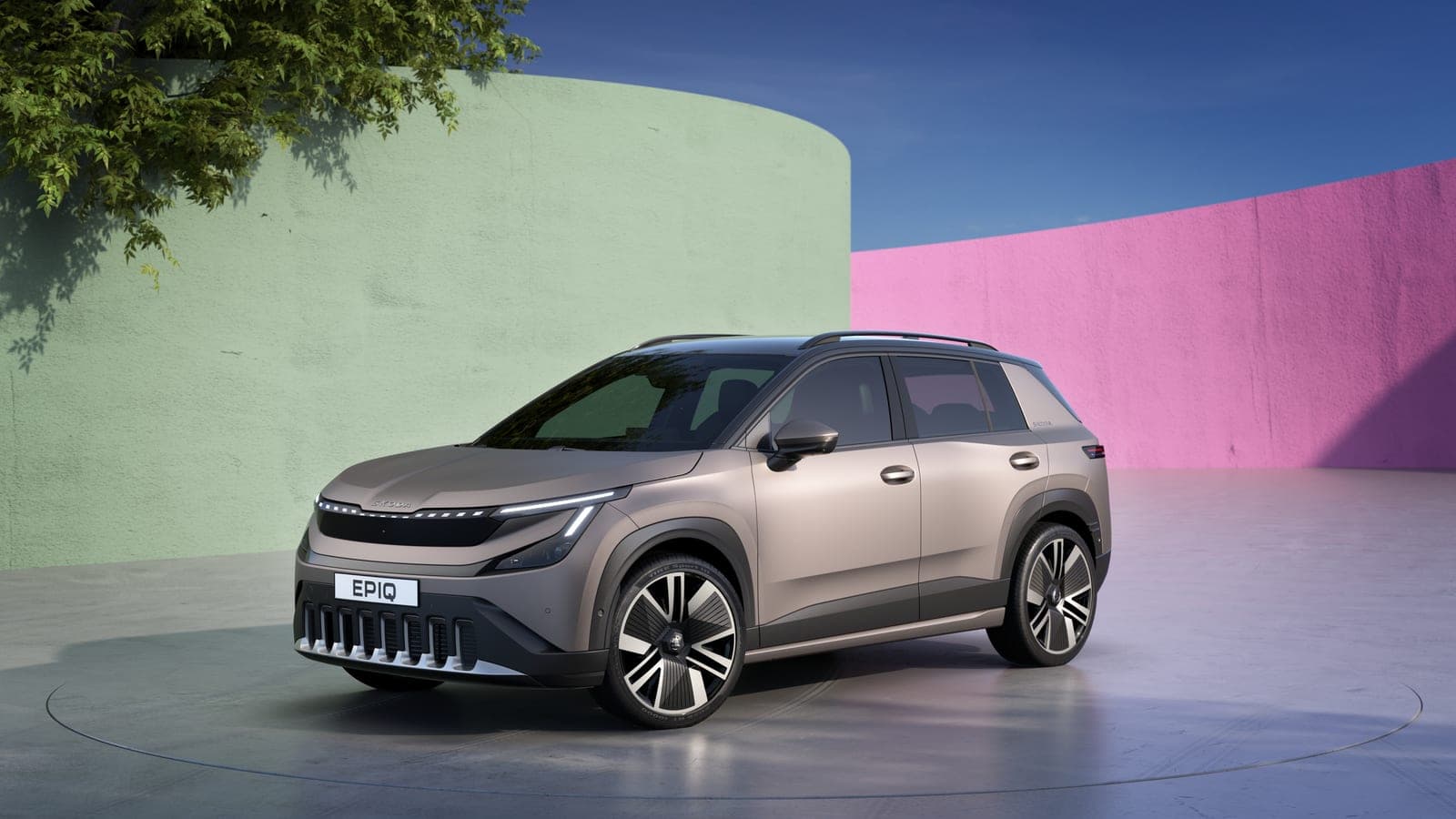 Škoda Epiq, vista anteriore