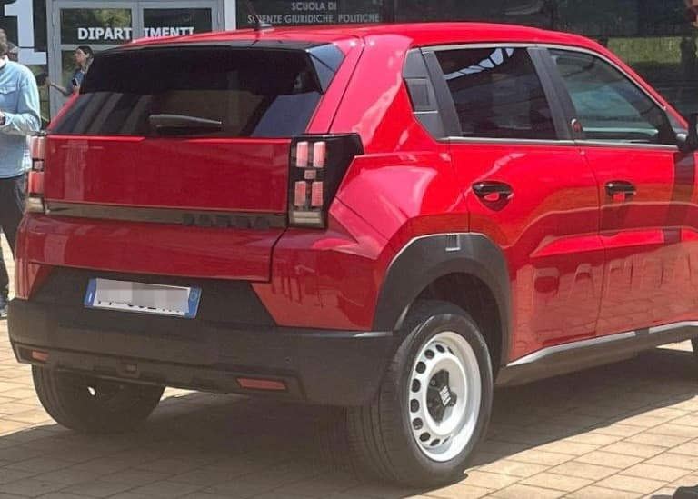 Fiat Grande Panda, posteriore