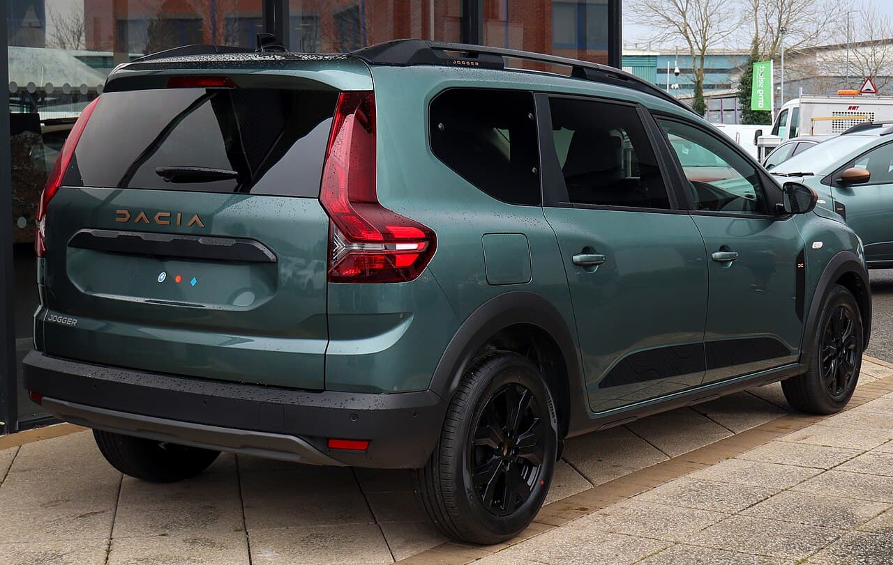 Dacia Jogger, posteriore