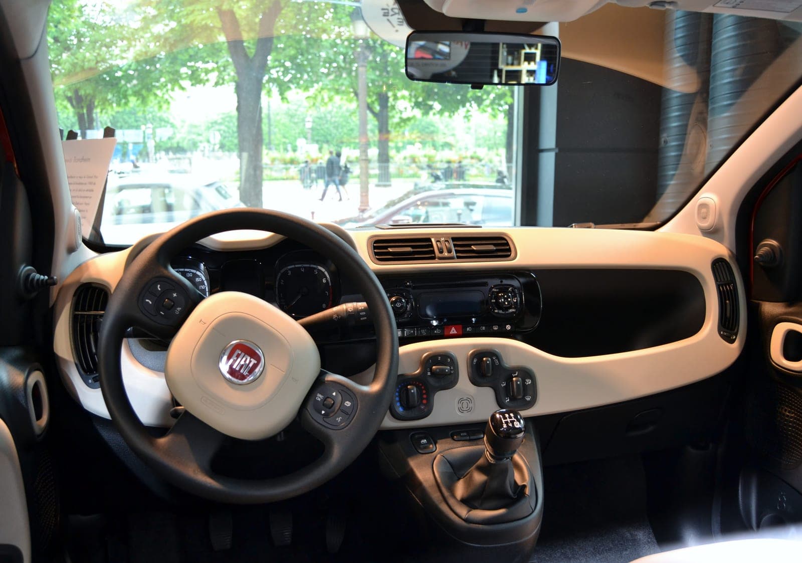 Fiat Panda, plancia e interni