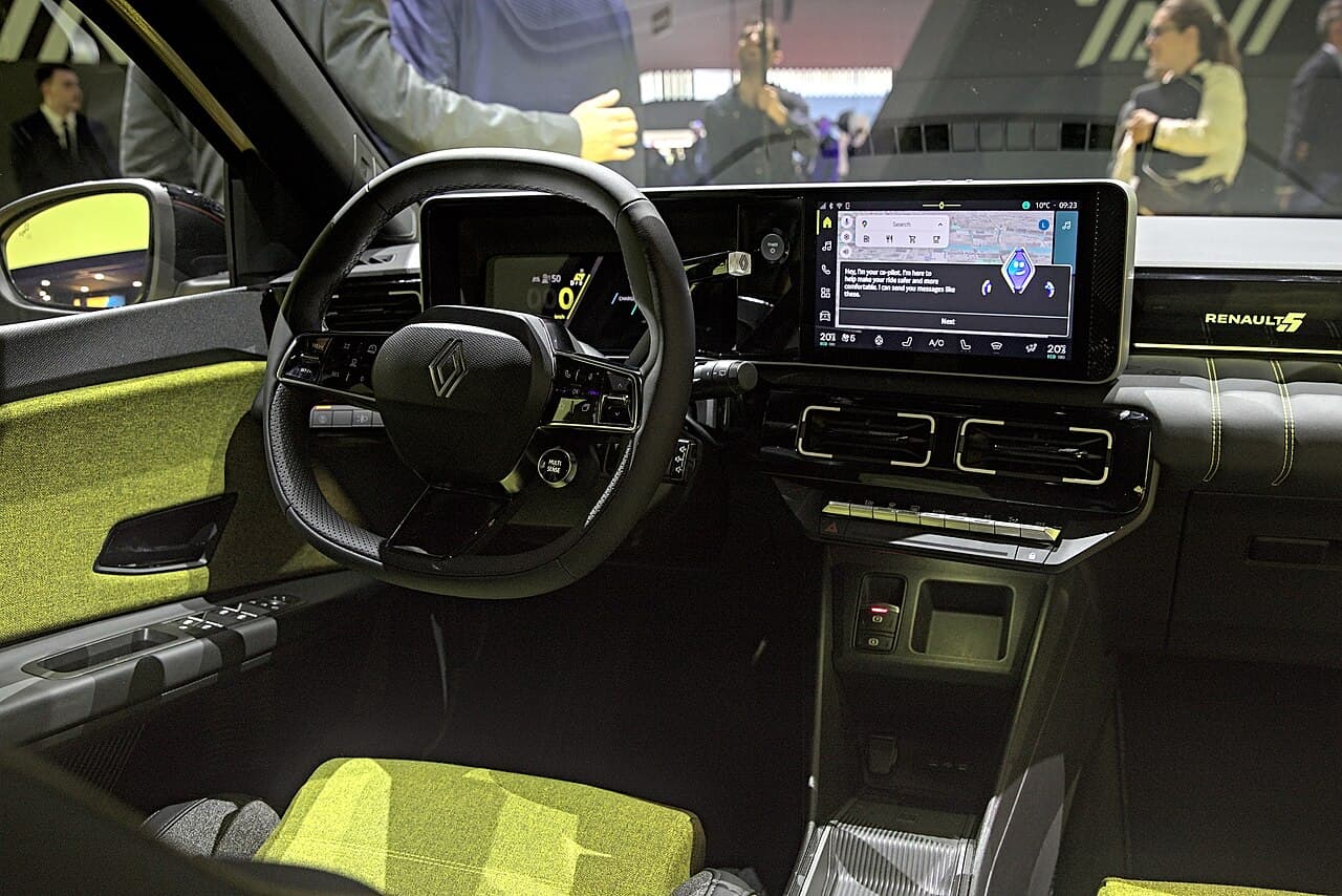 Renault 5 E-Tech, abitacolo