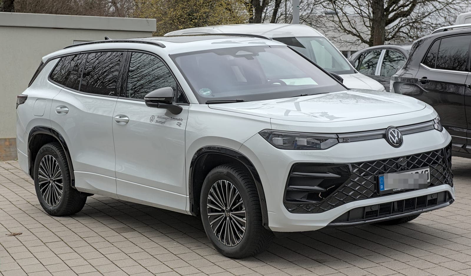 Volkswagen Tayron, vista anteriore