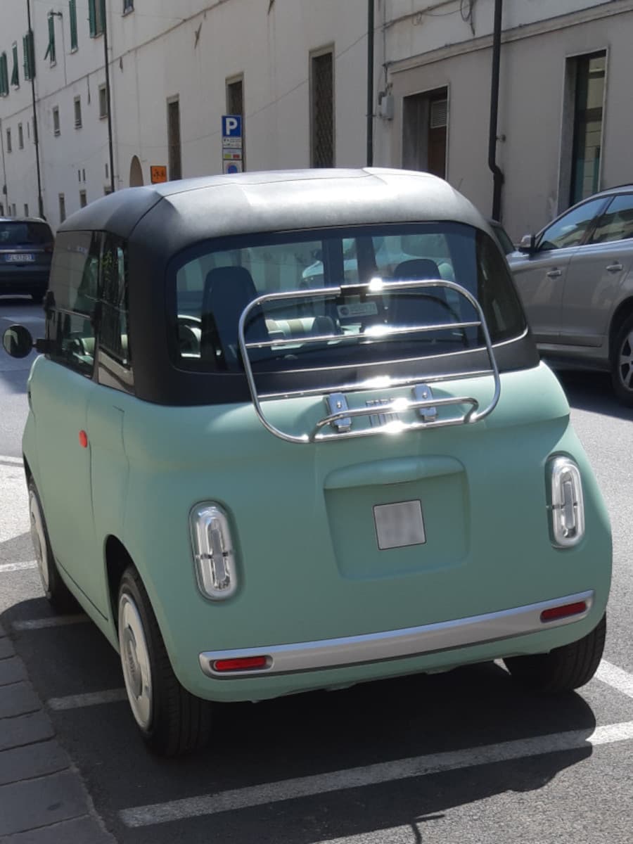 Fiat Topolino, posteriore