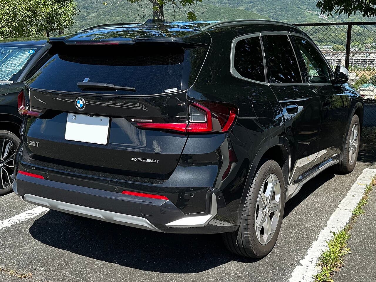 BMW X1, posteriore