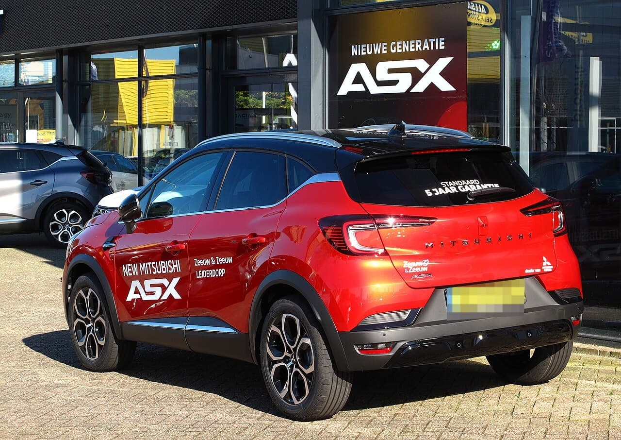Mitsubishi ASX, posteriore