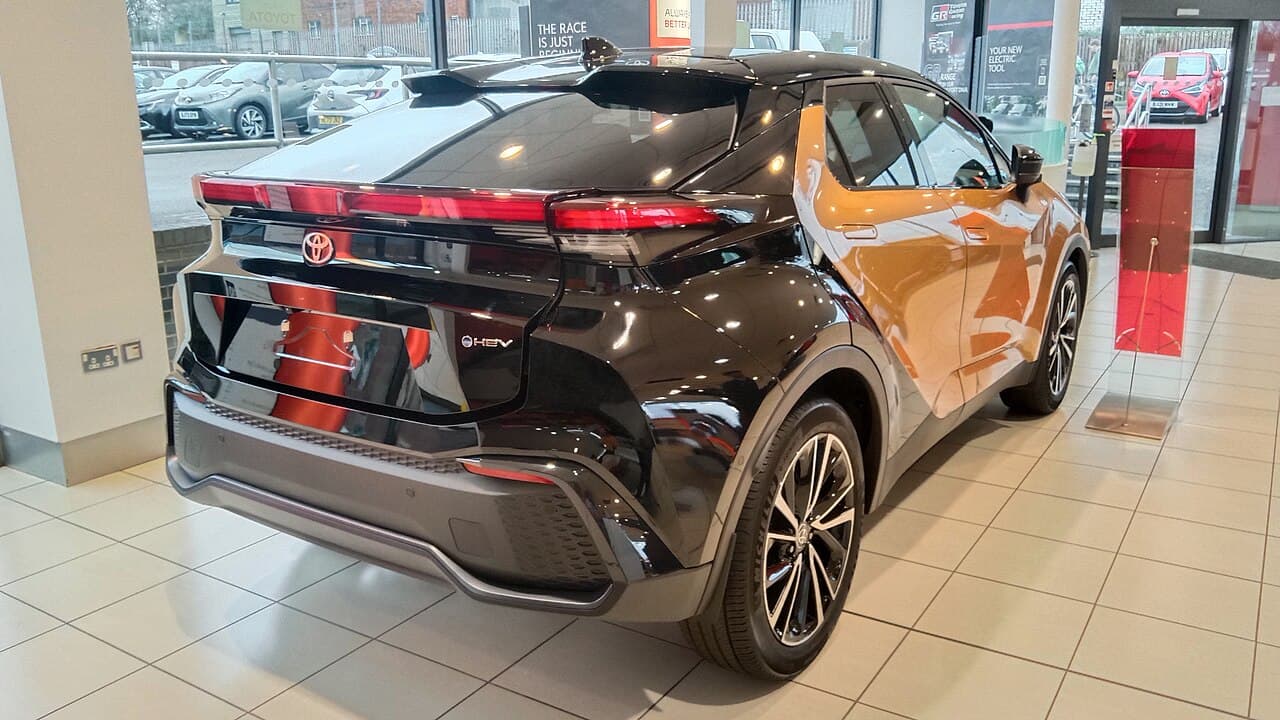 Toyota C-HR, posteriore