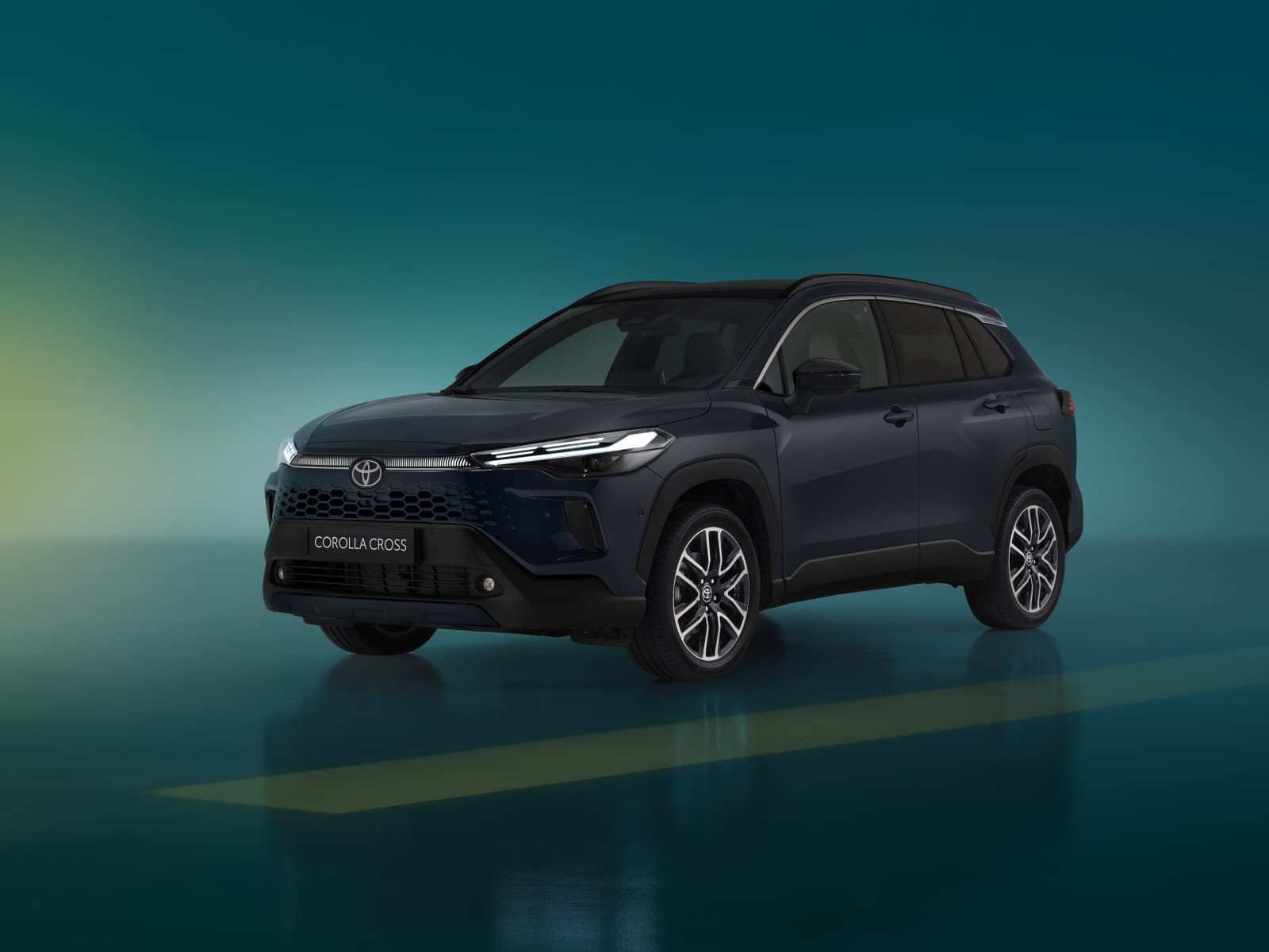 Toyota Corolla Cross, vista anteriore