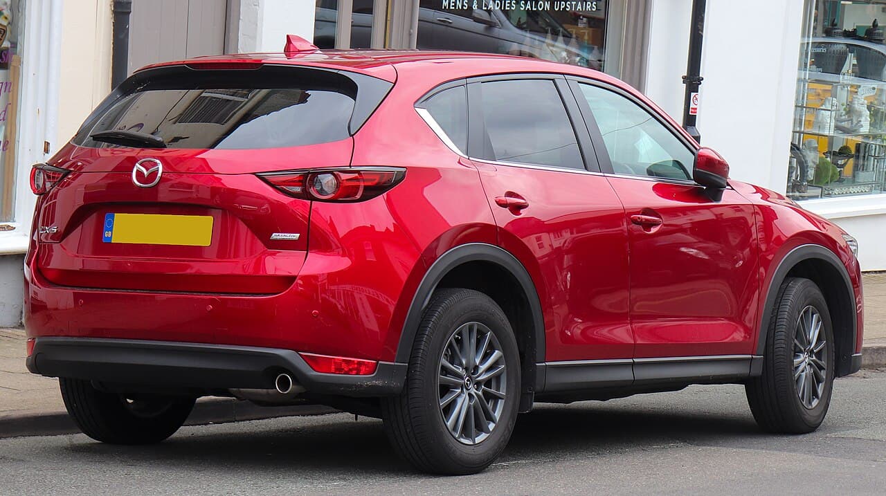 Mazda CX-5, posteriore
