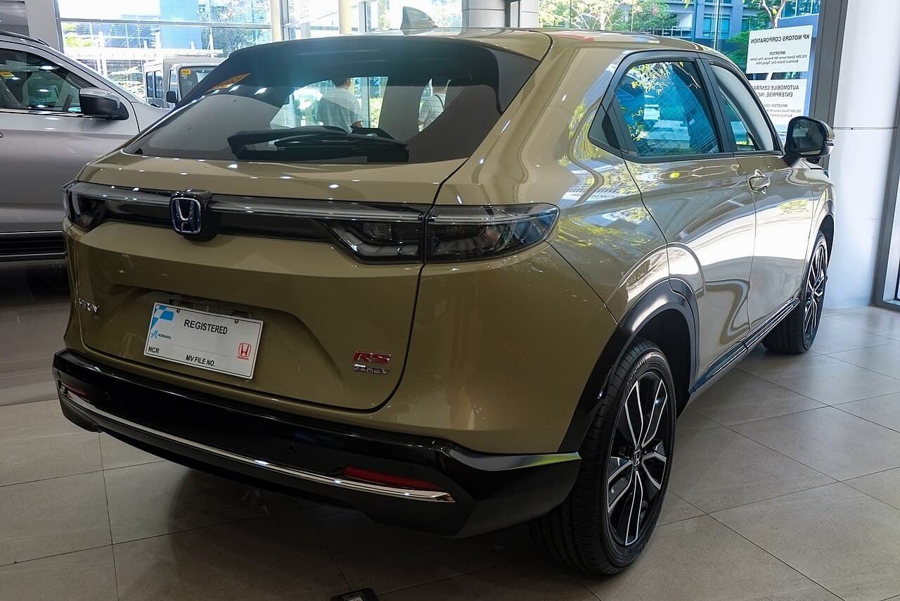 Honda HR-V e:HEV, posteriore