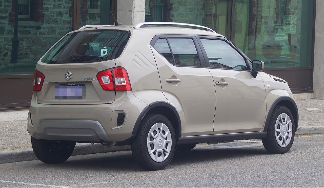 Suzuki Ignis, posteriore