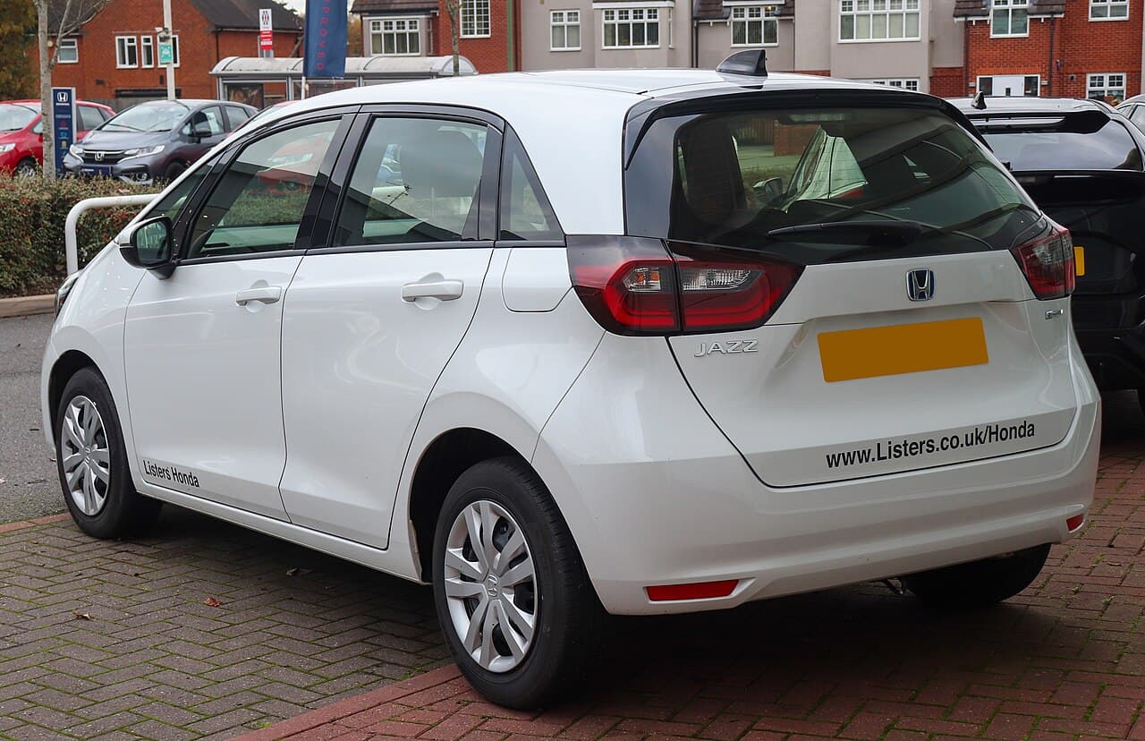 Honda Jazz, posteriore