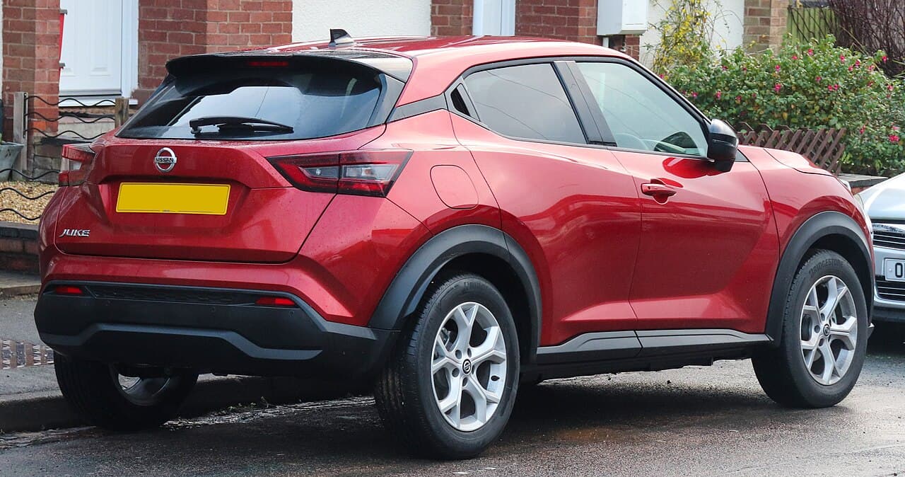 Nissan Juke, posteriore