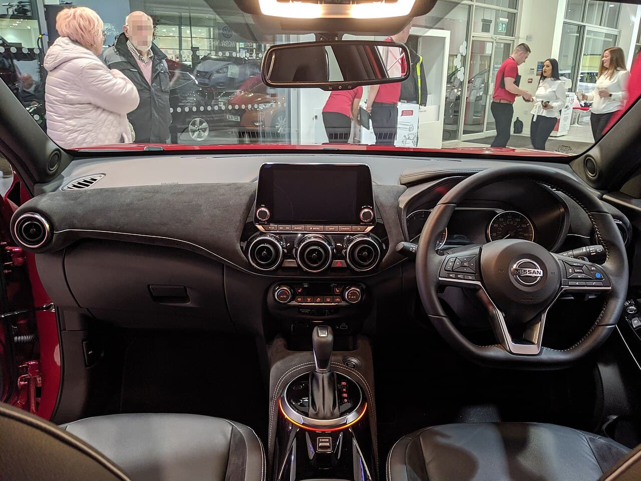 Nissan Juke, interni