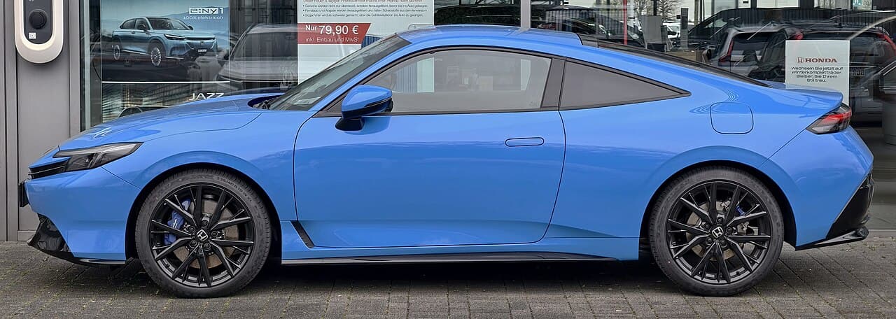Honda Prelude, laterale