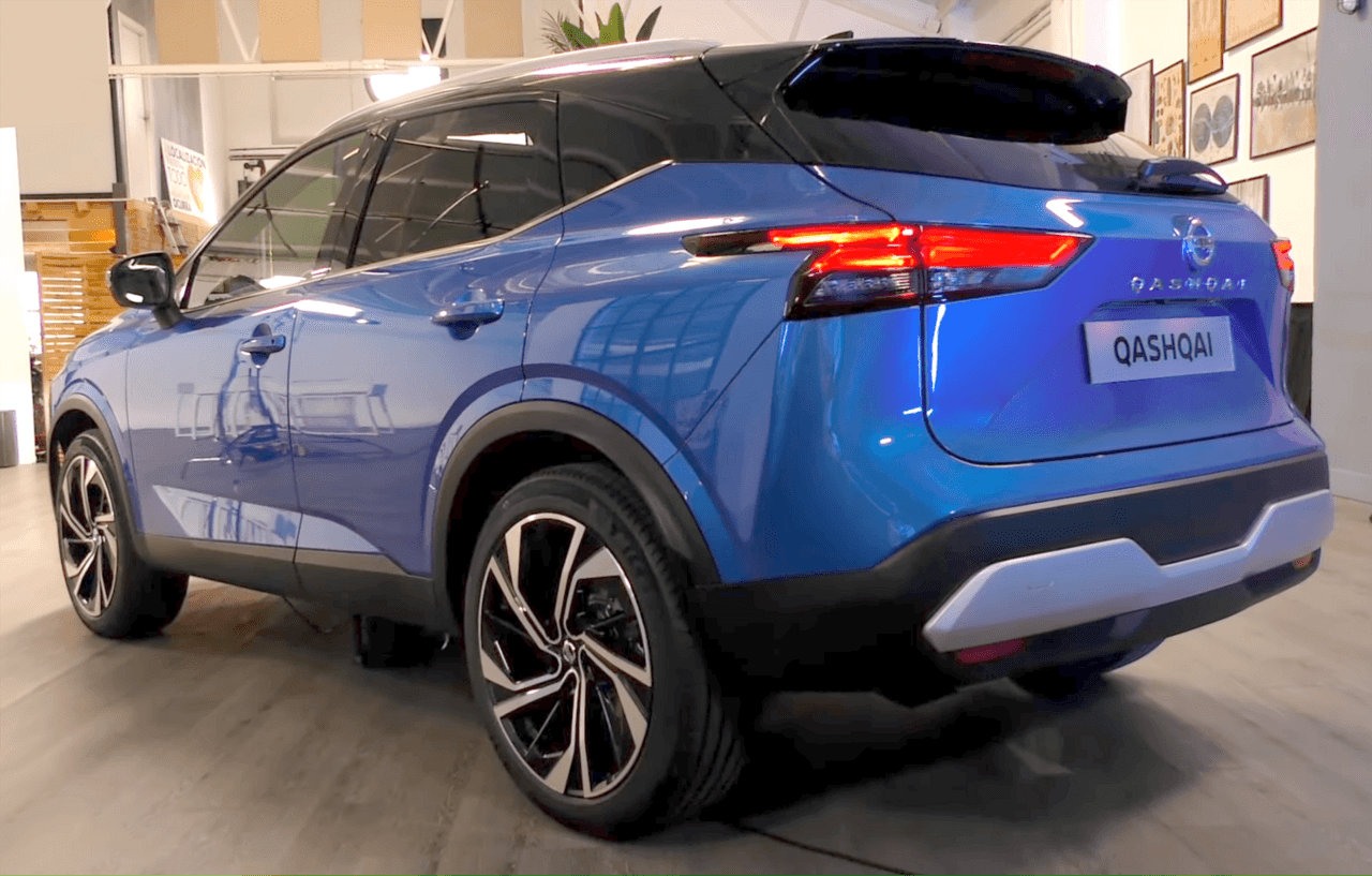 Nissan Qashqai, posteriore