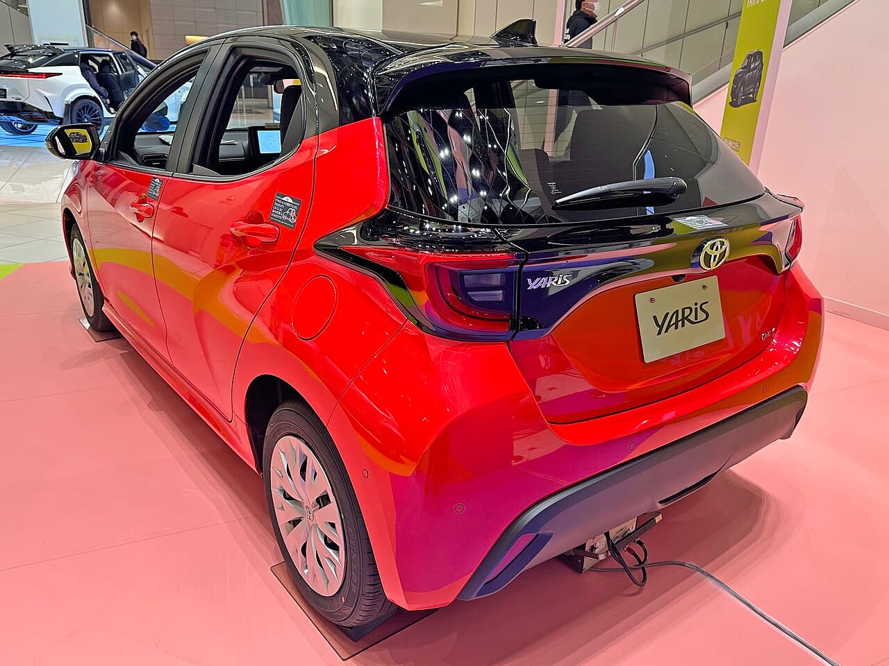 Toyota Yaris, posteriore