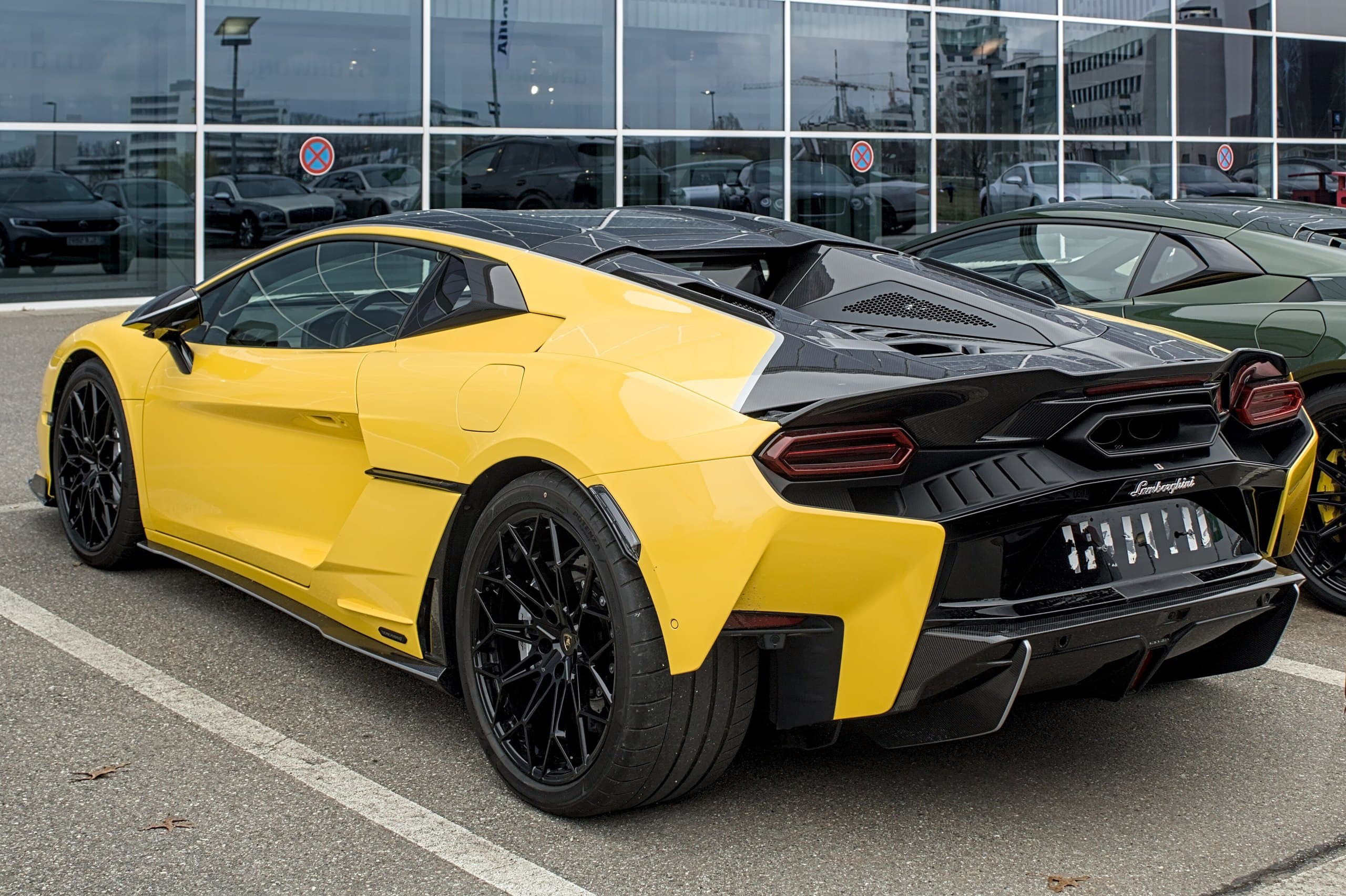 Lamborghini Temerario, vista di tre quarti posteriore