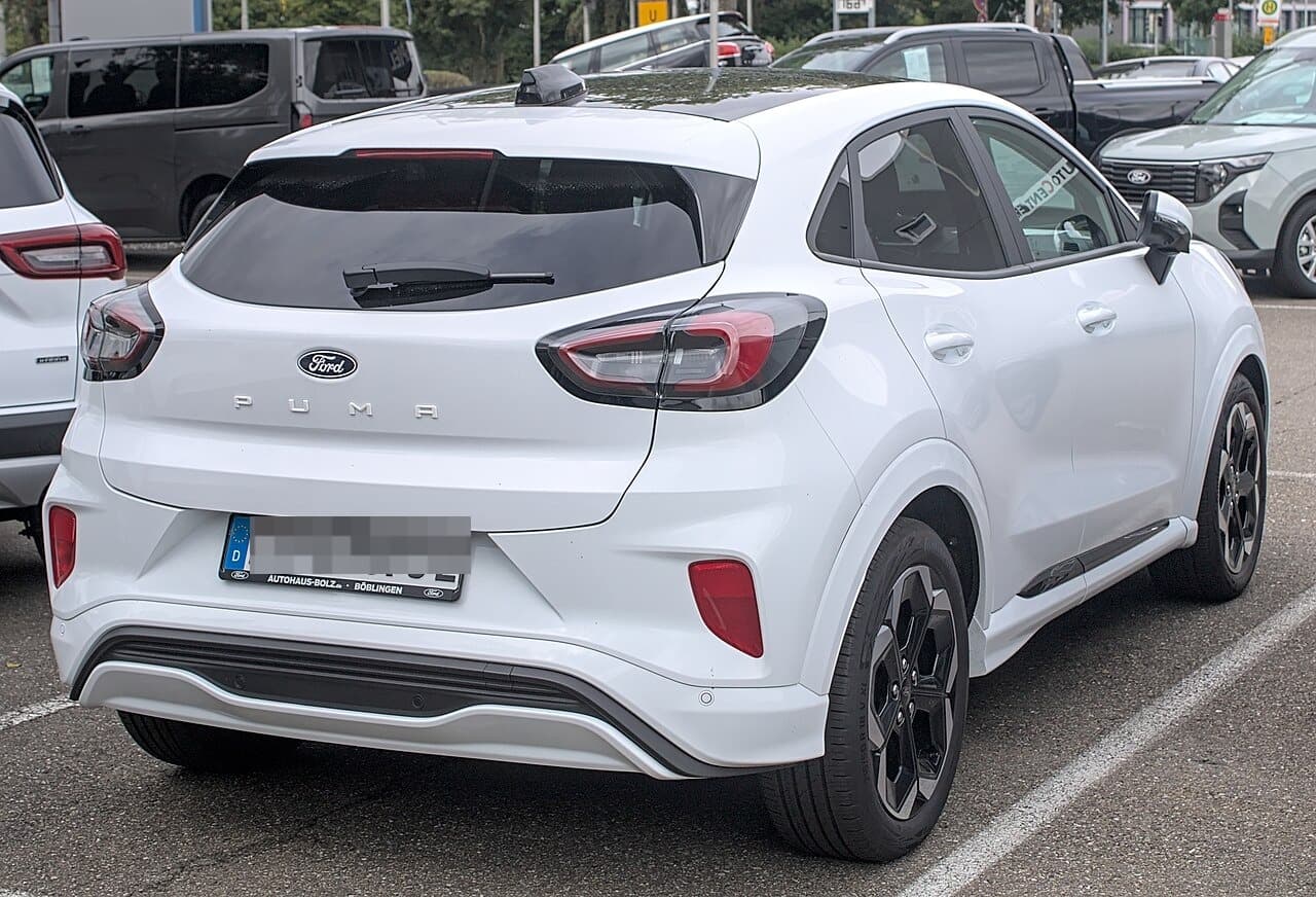 Ford Puma Gen-E, posteriore