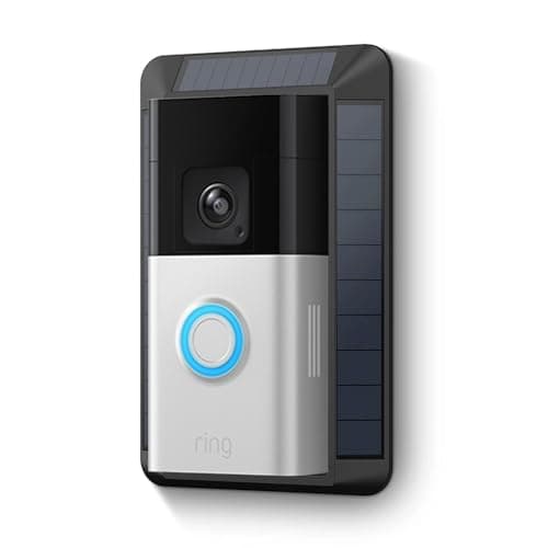Ti presentiamo Ring Battery Video Doorbell Pro + Caricatore a energia solare (2ª generazione) di Amazon | Videocitofono senza fili, video a figura intera, rilevazione di movimento 3D