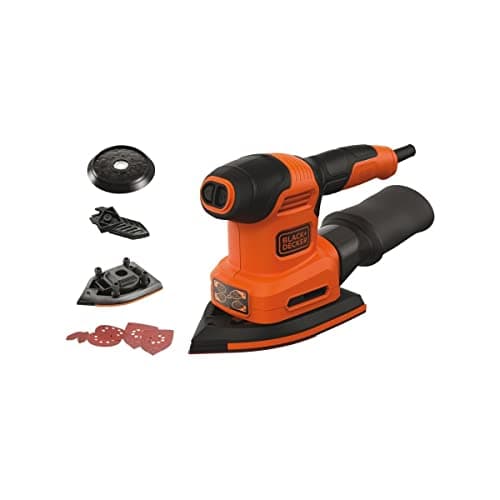 BLACK+DECKER Levigatrice Mouse Multifunzione