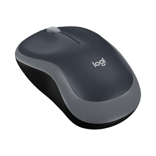 Logitech M185 Mouse Wireless, 2,4 GHz con Mini Ricevitore USB
