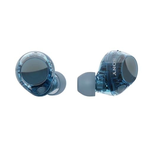 Sony WF-C710N auricolari Truly Wireless con Noise Cancelling, qualità delle chiamate,connessione multipoint,IPX4, fino a 40 ore di autonomia, compatibili con iOS e Android, Glass Blue (nuovo modello)