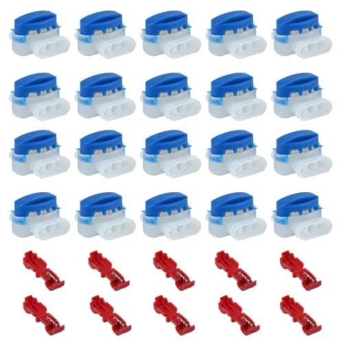 LiangSanXin 20 Connettori Elettrici Impermeabili Gel Robot Tagliaerba