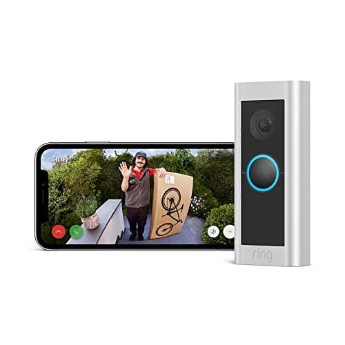 Ring Videocitofono Pro cablato (in precedenza Video Doorbell Pro 2) | Videocamera con citofono, video in HD a 1536p, video a figura intera, vista dall'alto e wifi | Ring Home: 30 gg. prova gratuita