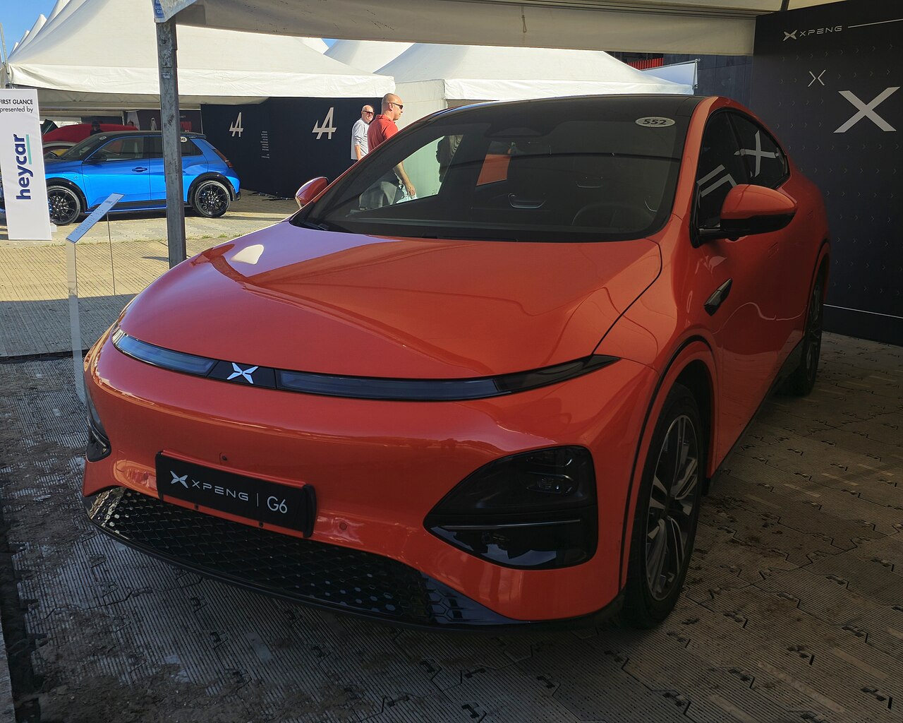 XPeng G6, tre quarti posteriore