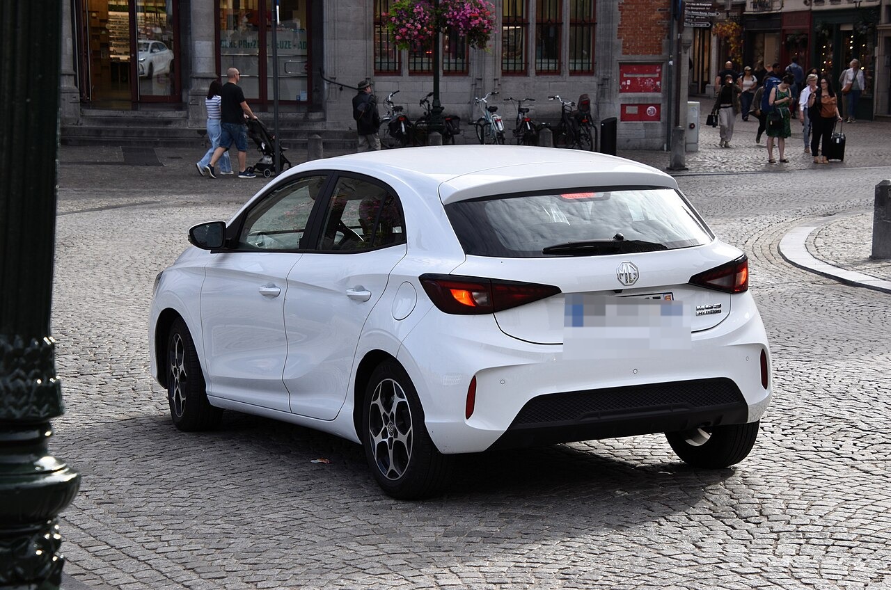 MG MG3 Hybrid+, posteriore tre quarti