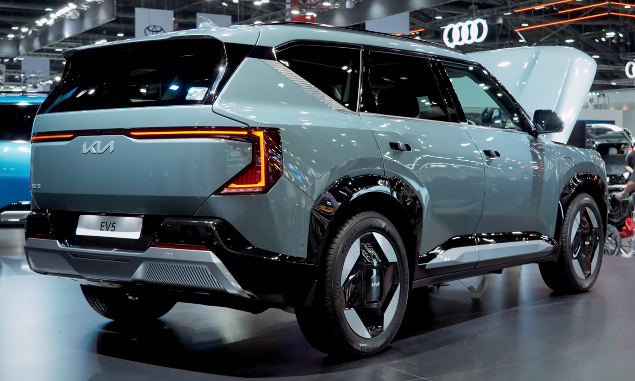 Kia EV5, posteriore