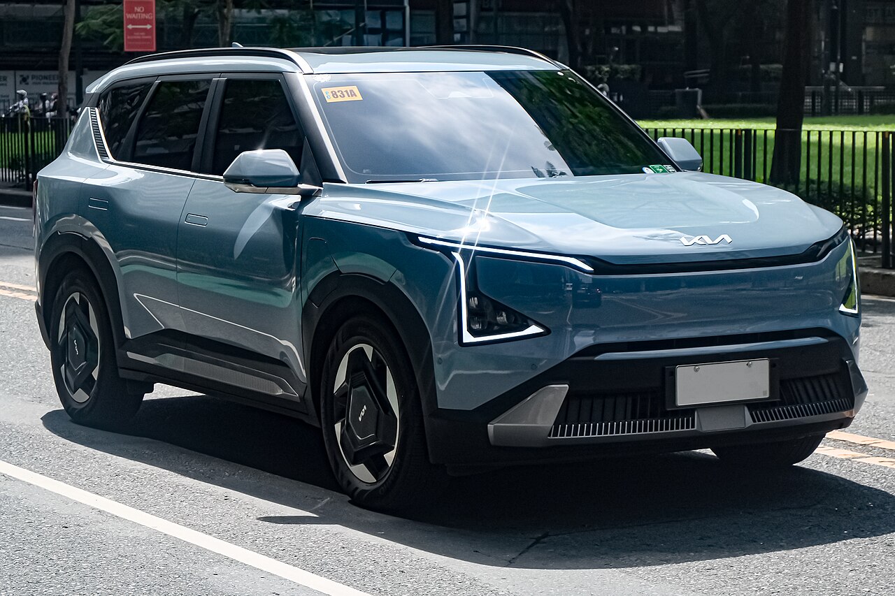 Kia EV5, laterale