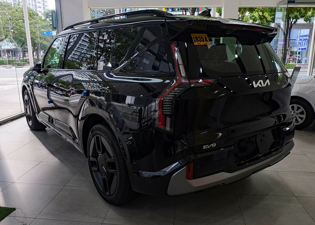 Kia EV9, posteriore