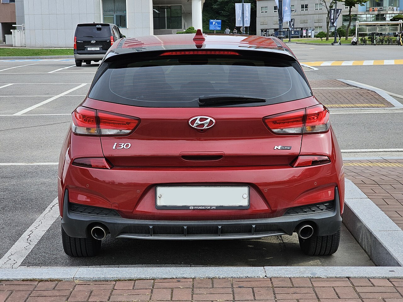 Hyundai i30, posteriore
