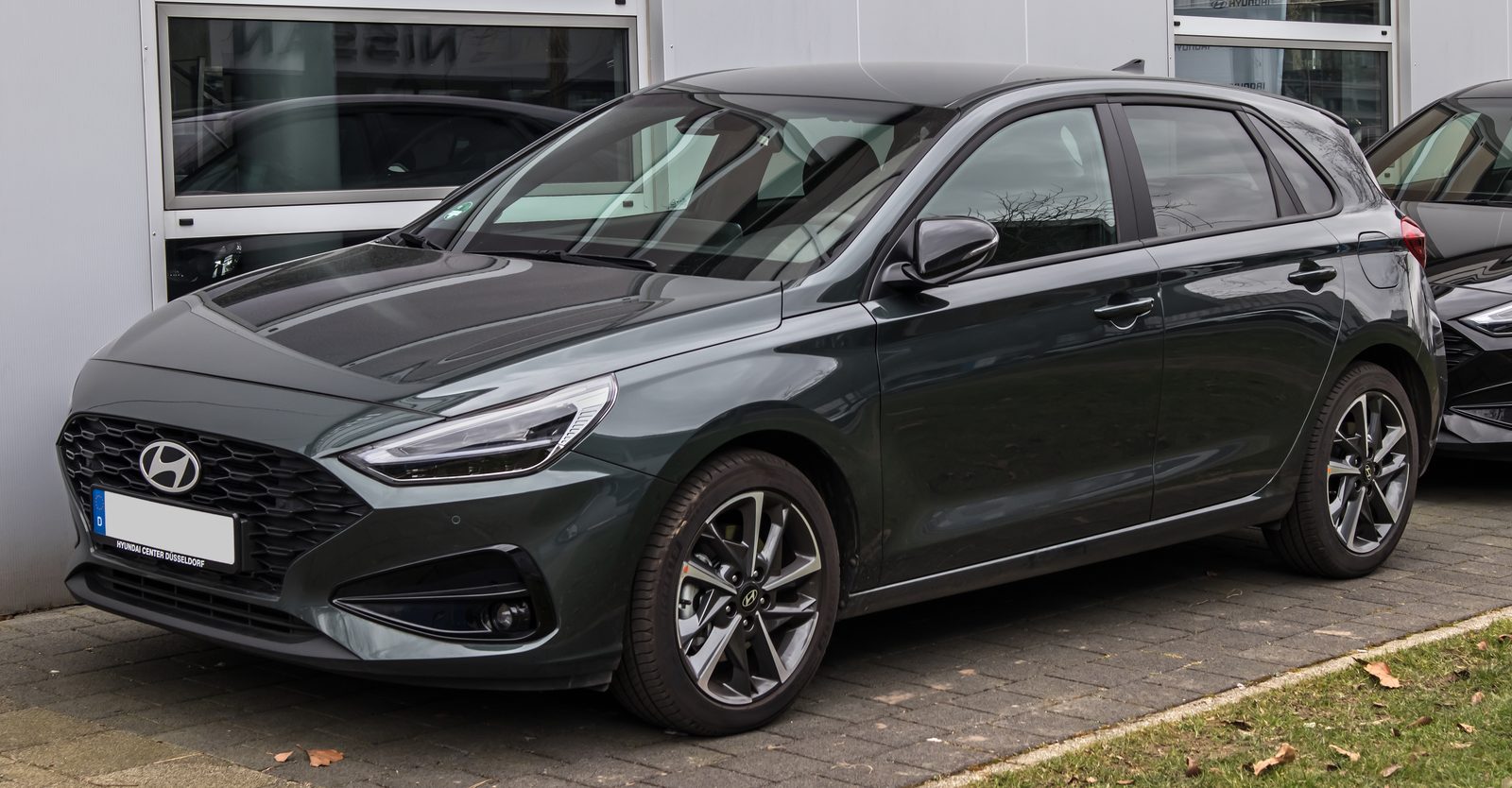 Hyundai i30 terza serie con secondo restyling, vista anteriore tre quarti