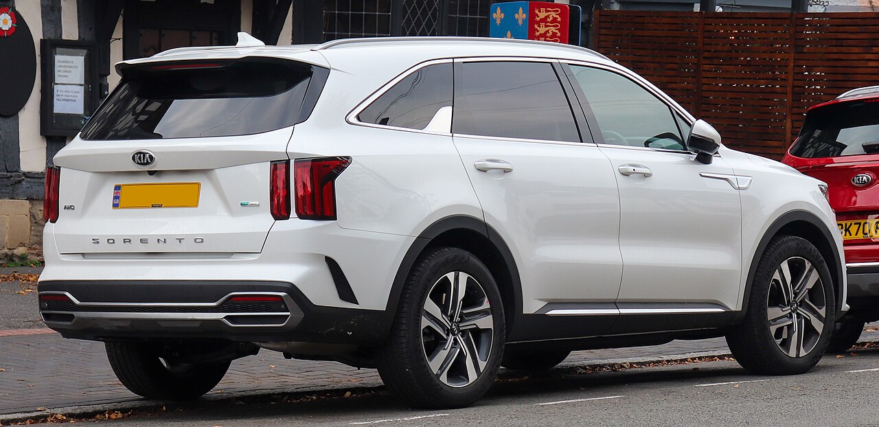 Kia Sorento, posteriore