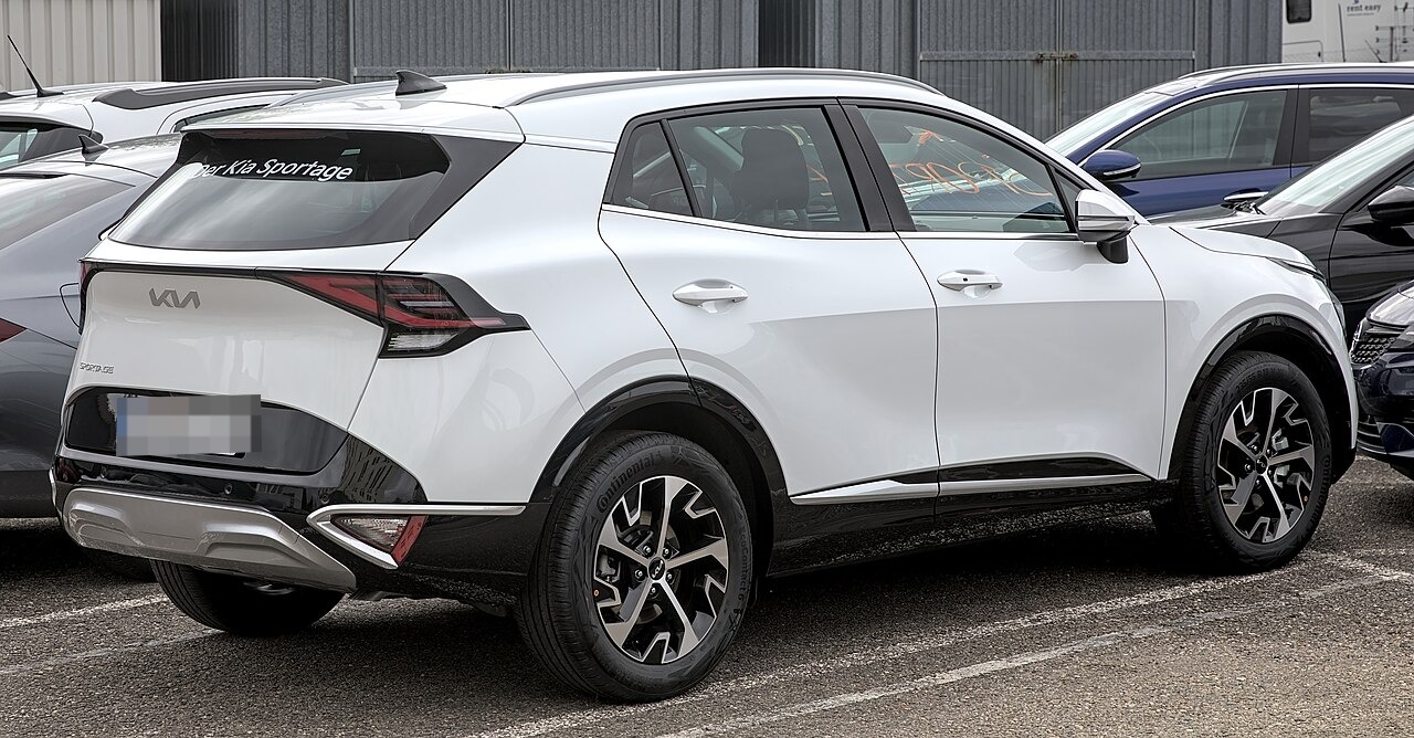 Kia Sportage, laterale